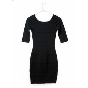 Mango Suit Women’s Black Bandage Dress Size Small